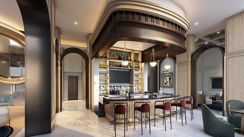 The Hadley Private Resident Bar